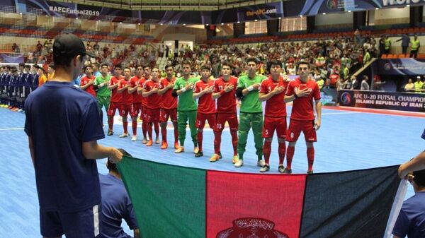 مسابقه تیم های فوتسال افغانستان و جاپان در ایران - اسپوتنیک افغانستان  