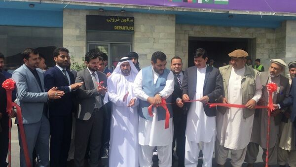 افتتاح دهلیز هوایی کابل- شارجه - اسپوتنیک افغانستان  
