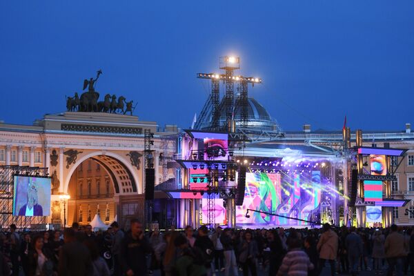 جشنواره بادبان های قرمز در سن پترزبورگ روسیه - اسپوتنیک افغانستان  