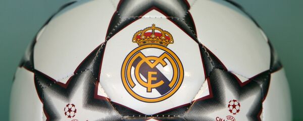 A Real Madrid Champions League football seen in a shop window in Madrid, 07 December 2006. A Real Madrid Champions League football seen in a shop window in Madrid, 07 December 2006. - اسپوتنیک افغانستان