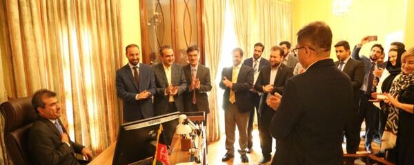 آغاز به کار سفیر جدید افغانستان در تهران آغاز به کار سفیر جدید افغانستان در تهران - اسپوتنیک افغانستان