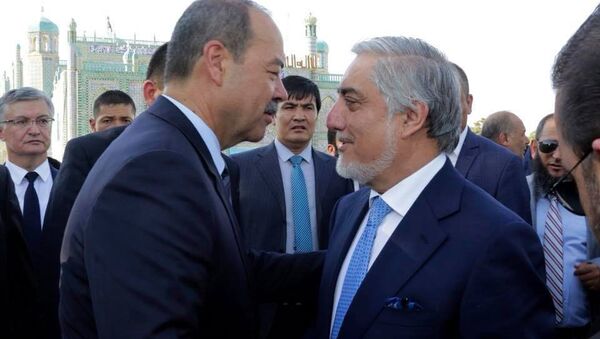 دیدار رئیس اجراییه با نخست وزیر ازبکستان در بلخ - اسپوتنیک افغانستان  