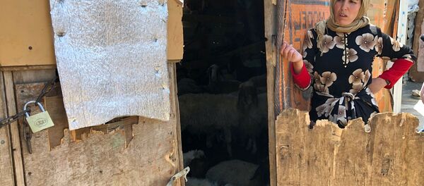 مهاجرین سوریایی - کمپ مهاجرین در ساحل دریایی لیطانی، لبنان مهاجرین سوریایی - کمپ مهاجرین در ساحل دریایی لیطانی، لبنان - اسپوتنیک افغانستان