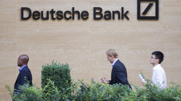 Здание филиала Deutsche Bank в Лондоне - اسپوتنیک افغانستان  