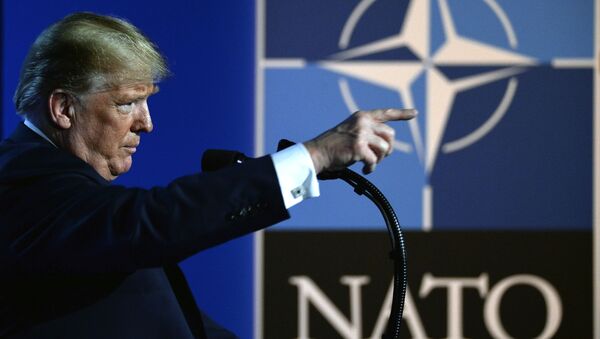 ترامپ به سؤال درباره خروج آمریکا از ناتو پاسخ گفت - اسپوتنیک افغانستان  