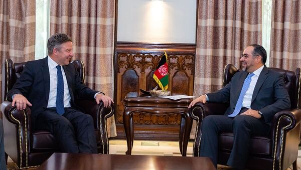 دیدار وزیر امور خارجه با مارکوس پوتزل - اسپوتنیک افغانستان  