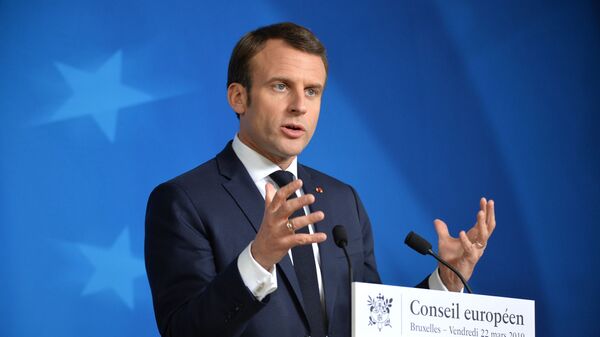 رئيس جمهور فرانسه از مرگ مغز ناتو سخن گفت - اسپوتنیک افغانستان  