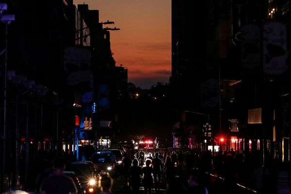 مانهاتن هنگام قطع برق در تاریکی مطلق فرو رفت . - اسپوتنیک افغانستان  