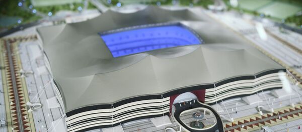 کار ساخت البیت، زیباترین وزشگاه فوتبال در جهان تکمیل شد+ویدیو - اسپوتنیک افغانستان  