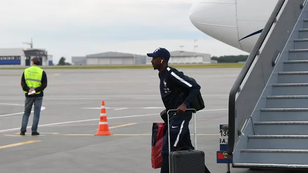 Russia World Cup France Arrival