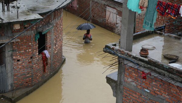 سیلاب در شمال شرق هند جان 60 تن را گرفت - اسپوتنیک افغانستان  