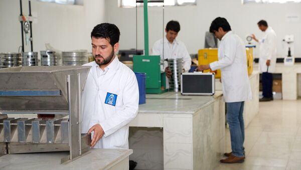 افتتاح آزمایشگاه‌های مواد ساختمانی در اداره ملی ستندرد - اسپوتنیک افغانستان  