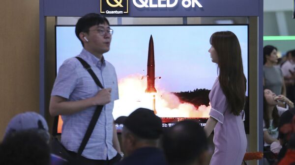 کوریای شمال آزمایش راکت بالستیک را تایید کرد - اسپوتنیک افغانستان  