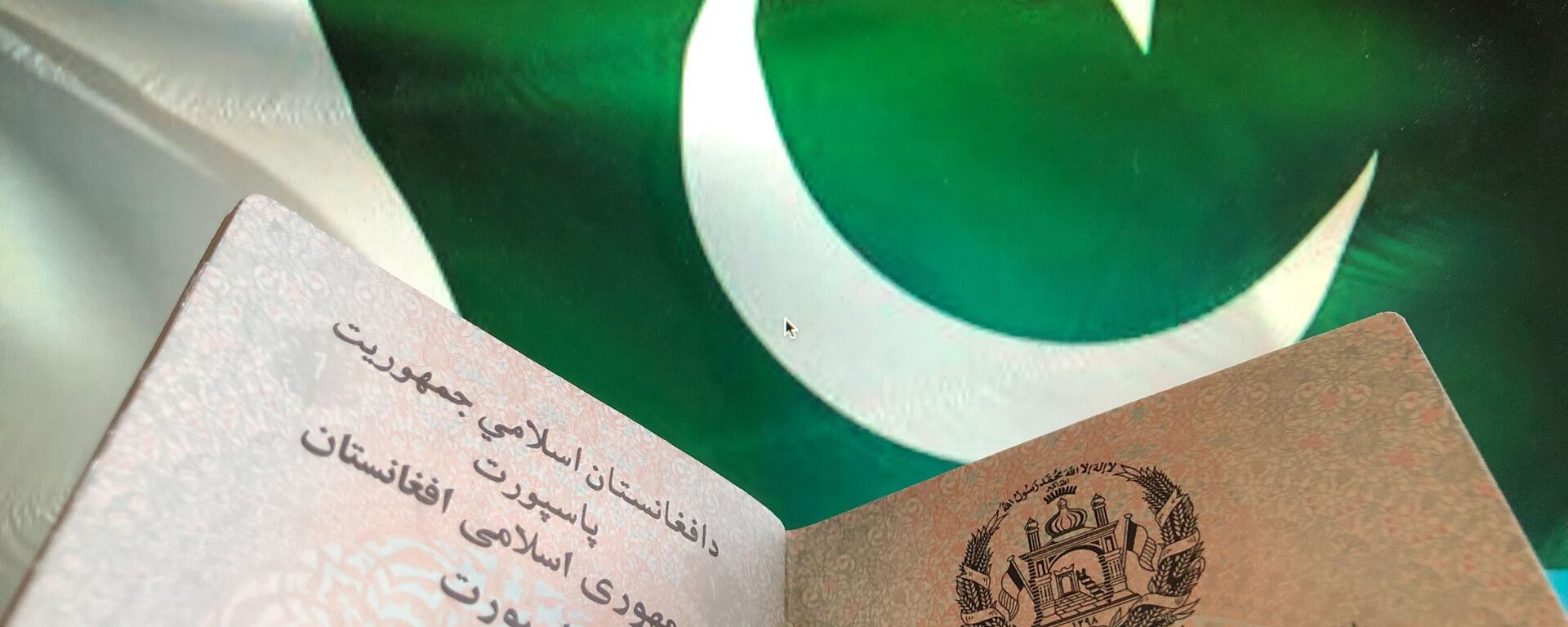 پاسپورت افغانستان و بیرق پاکستان - اسپوتنیک افغانستان  , 1920, 30.10.2019