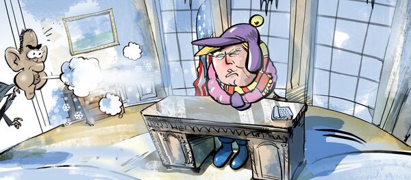 ترامپ: به خاطر اوباما مجبورم گاهی از کاخ سفید خارج شوم - اسپوتنیک افغانستان  