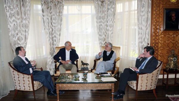 باردیگر خلیل زاد با رئیس اجرائیه دیدار کرد - اسپوتنیک افغانستان  