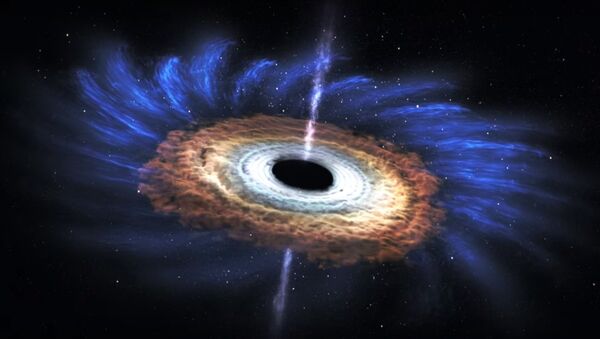 ناسا نشان داد که گودال سیاه چگونه ستاره را پارچه میکند - اسپوتنیک افغانستان  