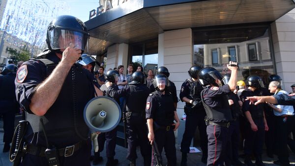 دستگیری 600 تن در تظاهرات غیرقانونی در مسکو - اسپوتنیک افغانستان  
