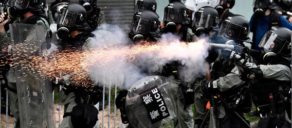 معترضان هنگ کنگی از امریکا می خواهند که از حقوق شان دفاع کند معترضان هنگ کنگی از امریکا می خواهند که از حقوق شان دفاع کند - اسپوتنیک افغانستان