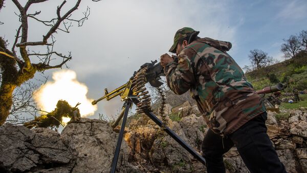 انهدام دو پهپاد شبه نظامیان توسط ارتش سوریه در لاذقیه   - اسپوتنیک افغانستان  
