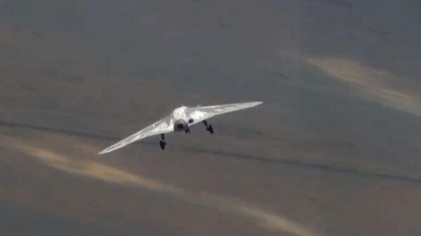 طیاره جدید جنگی بدون پیلوت شکارچی روسیه  - اسپوتنیک افغانستان  