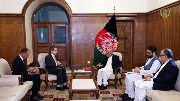  دیدار رئیس جمهور با سفیر اتحادیه اروپا - اسپوتنیک افغانستان  