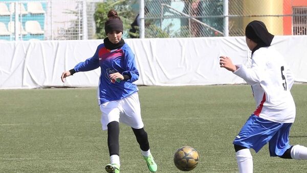 تورنمنت فوتبال بانوان در کابل - اسپوتنیک افغانستان  