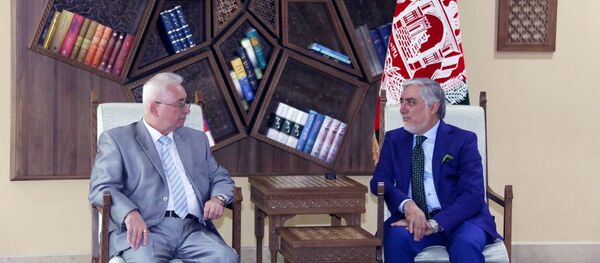 دیدار عبدالله عبدالله با الکساندر مانتیتسکی، سفیر روسیه در کابل - اسپوتنیک افغانستان  