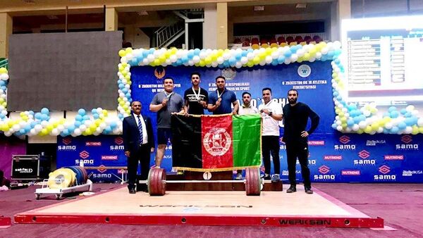  تیم ملی وزنه ‌برداری افغانستان - اسپوتنیک افغانستان  