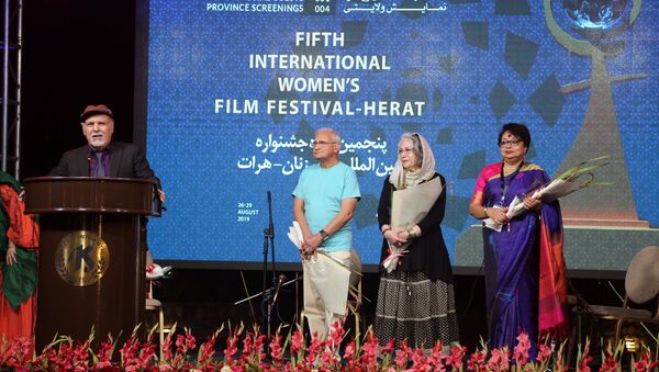 پنجمین جشنواره جهانی فلم زنان-هرات در کابل برگزار شد - اسپوتنیک افغانستان  