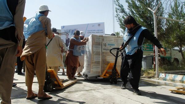 در مدت یک هفته آرای تمام ولایات افغانستان به کابل تحویل داده می شود  - اسپوتنیک افغانستان  
