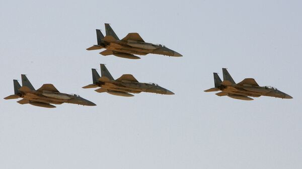 Истребители F-15 ВВС Саудовской Аравии  - اسپوتنیک افغانستان  