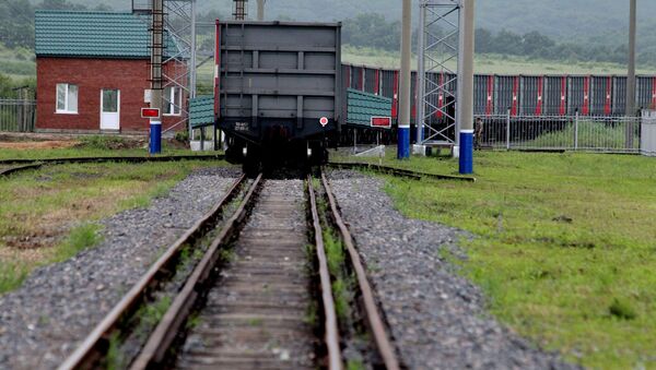 نخستین قطار حمل و نقل از حومه مسکو به چین ارسال شد - اسپوتنیک افغانستان  