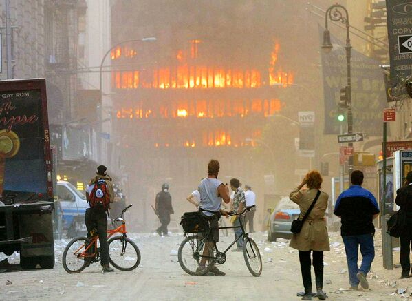حمله تروریستی به مرکز تجارت جهانی – ۱۱ سپتمبر ۲۰۰۱، شهر نیویورک - اسپوتنیک افغانستان  