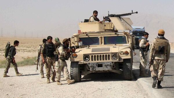 حمایت نیروهای خاص امریکا از نیروهای نظامی افغان در مبارزه با شورشیان مسلح در کندز - اسپوتنیک افغانستان  
