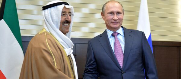 پوتین و امیر کویت پوتین و امیر کویت - اسپوتنیک افغانستان