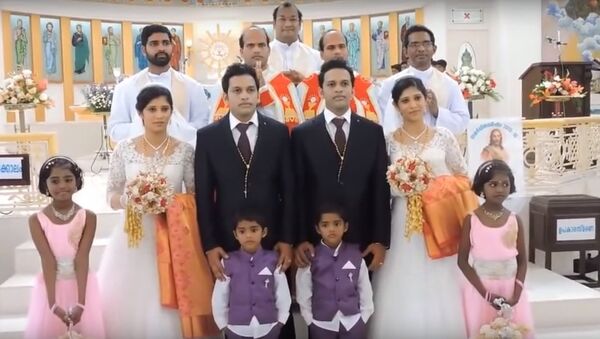 مراسم ازدواج دوگانگی ها در هند - اسپوتنیک افغانستان  