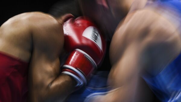 مشت زنی Russia Boxing Worlds - اسپوتنیک افغانستان  