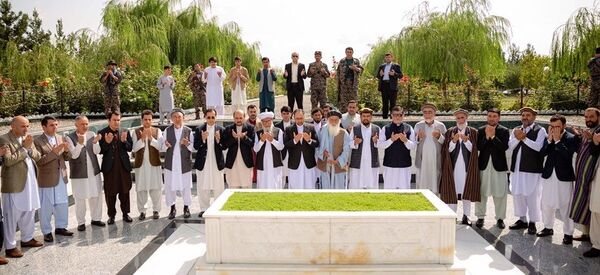 بدهی ملیونی مقبرۀ برهان‌الدین ربانی به برشنا - اسپوتنیک افغانستان  