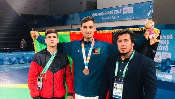 نثار احمد عبدالرحیم زی مدالیست المپیکی کشور - اسپوتنیک افغانستان  