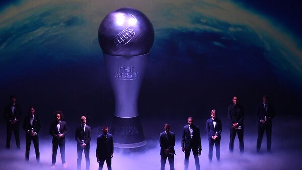Претенденты на звание Лучшего футболиста года на церемонии вручения наград ФИФА в Италии - اسپوتنیک افغانستان  