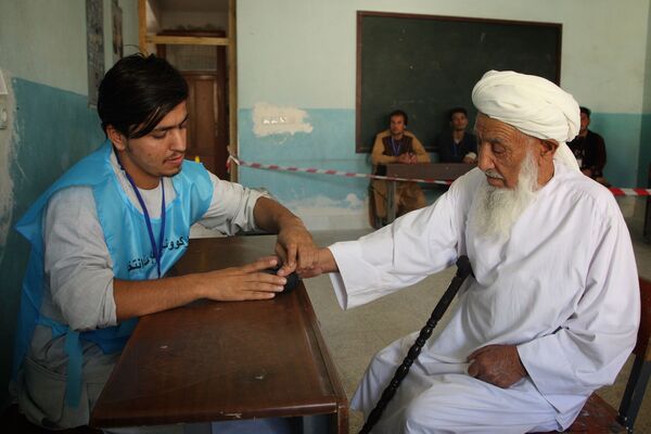 حضور باشنده گان ولایت هرات در انتخابات ریاست جمهوری  - اسپوتنیک افغانستان  