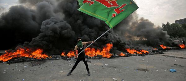 تظاهرات ضدحکومتی در عراق تظاهرات ضدحکومتی در عراق - اسپوتنیک افغانستان