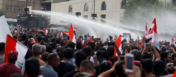 ادامه تظاهرات خونین در عراق ادامه تظاهرات خونین در عراق - اسپوتنیک افغانستان