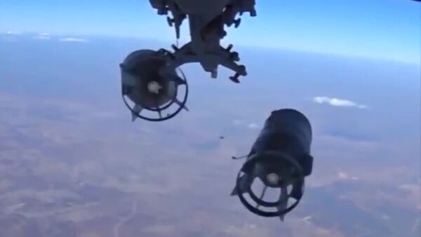 ضربات هوایی روسیه به تأسیسات تروریستها - اسپوتنیک افغانستان  