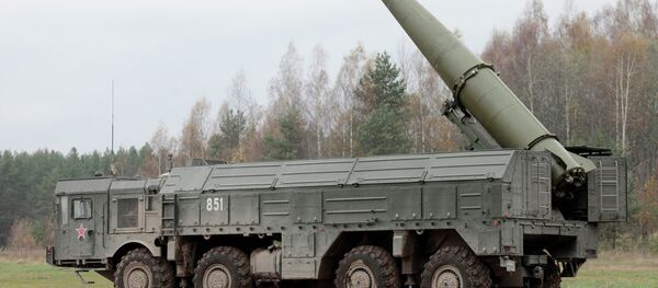 Iskander-M tactical ballistic missiles Iskander-M tactical ballistic missiles - اسپوتنیک افغانستان