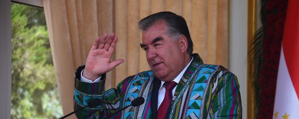 Президент Республики Таджикистана Эмомали Рахмон Президент Республики Таджикистана Эмомали Рахмон - اسپوتنیک افغانستان