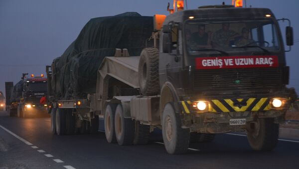 اعزام تانک‌های ترکیه به سرحد سوریه - اسپوتنیک افغانستان  