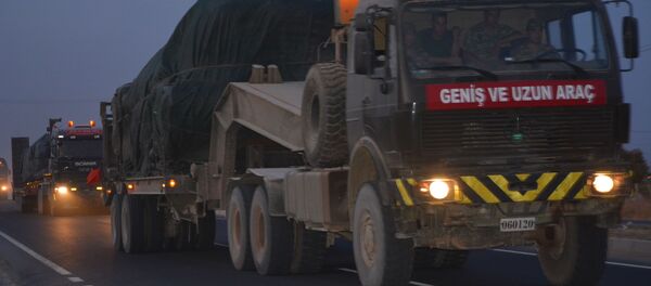 انتقال تجیزات ترکیه به سوریه انتقال تجیزات ترکیه به سوریه - اسپوتنیک افغانستان