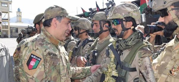 بازدید سرپرست وزارت داخله از نیروهای ویژه پولیس بازدید سرپرست وزارت داخله از نیروهای ویژه پولیس - اسپوتنیک افغانستان